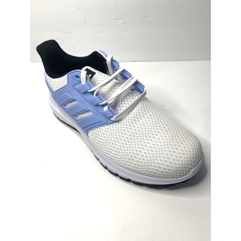 Size 8-Women's Adidas  Ultimashow  white‎ and blue sportswear low top IG6417